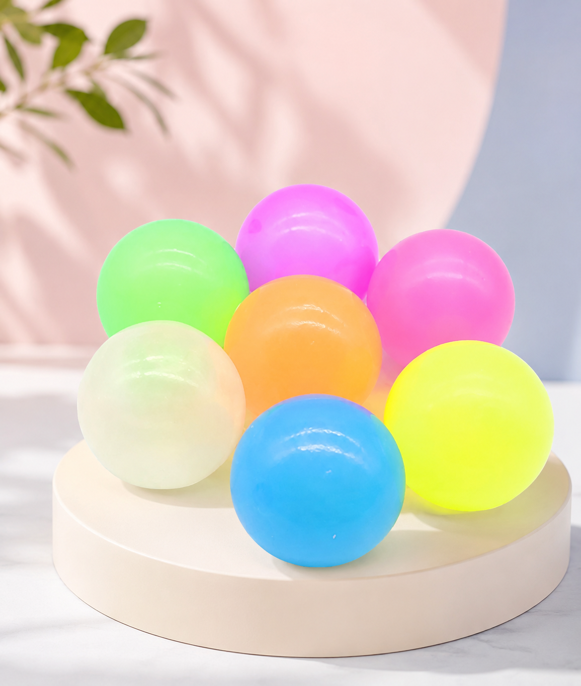 Glow Pop Stress Balls (4-Pack)