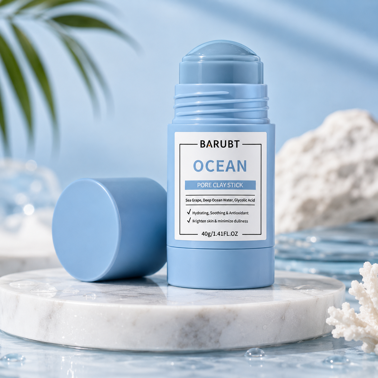 🌊 Ocean Clay Pore Stick