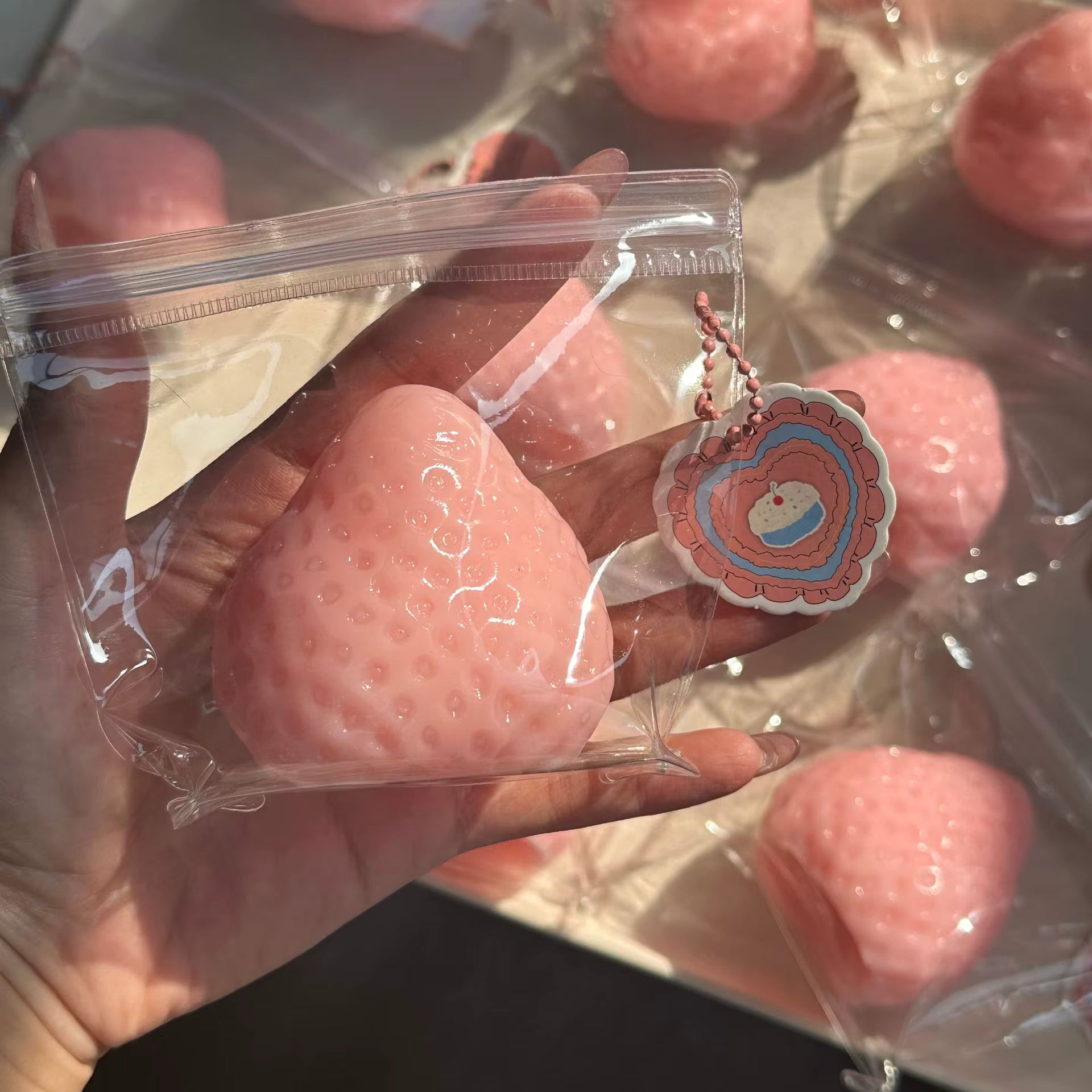 Berry Bliss Strawberry Squishy